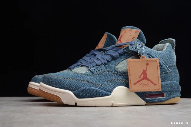 Jordan Nike 4 Levi's Denim Air AO2571-401 x 0710